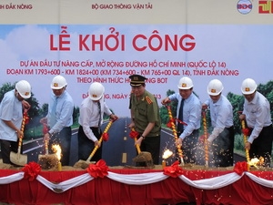 Nâng cấp đường Hồ Chí Minh đoạn đi qua Đắk Lắk